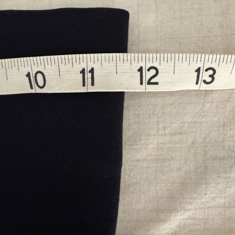CAbi Dark Navy Blue High Rise Wide Leg Trouser - Size 6 - #3920R - Picture 8 of 12